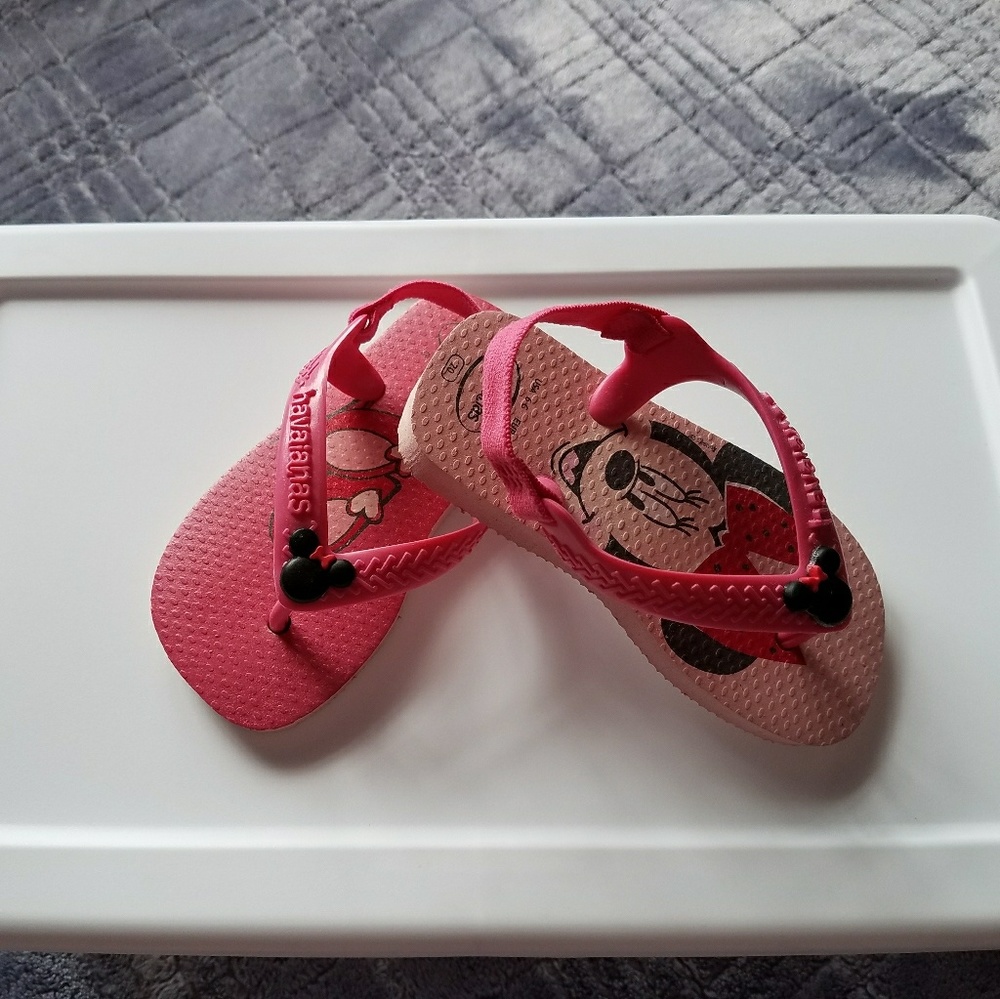 Baby Girl Minnie Mouse Havaianas